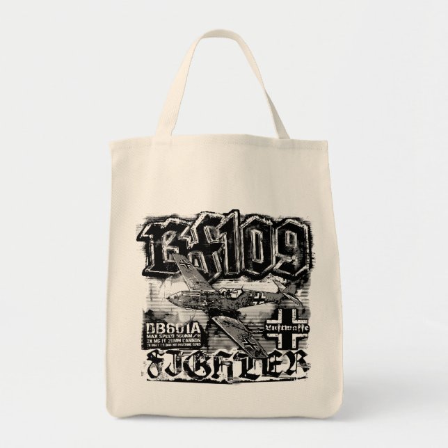 Bolso De Tela Bf 109 (Frente)
