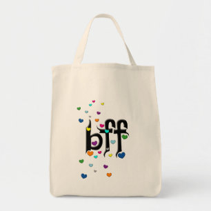 Bolso De Tela bff ~ corazones