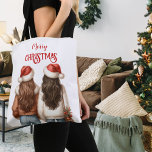 Bolso De Tela BFF Merry Christmas Best Friends para siempre<br><div class="desc">BFF Feliz Navidad Los Mejores Amigos Por Siempre Tote Bag.</div>