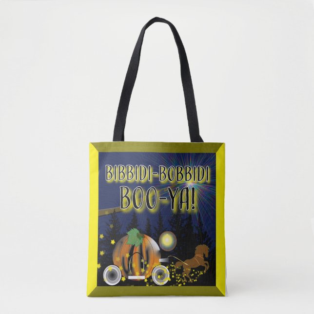Bolso De Tela ¡Bibbidi-bobbidi-Boo-Ya! (Anverso)
