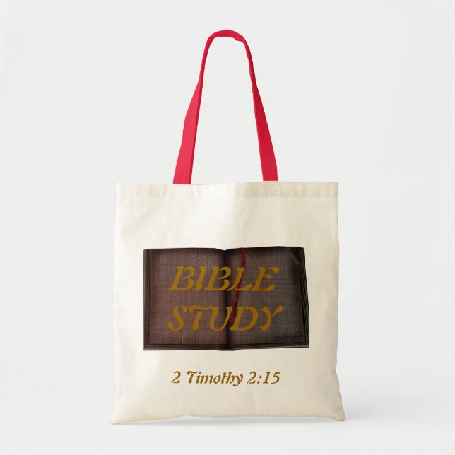 BOLSO DE TELA BIBLIA DE ESTUDIO (Frente)