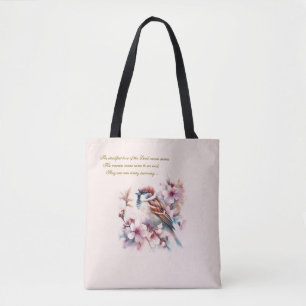 Bolso De Tela Bíblica de resplandeciente personalizable versus r