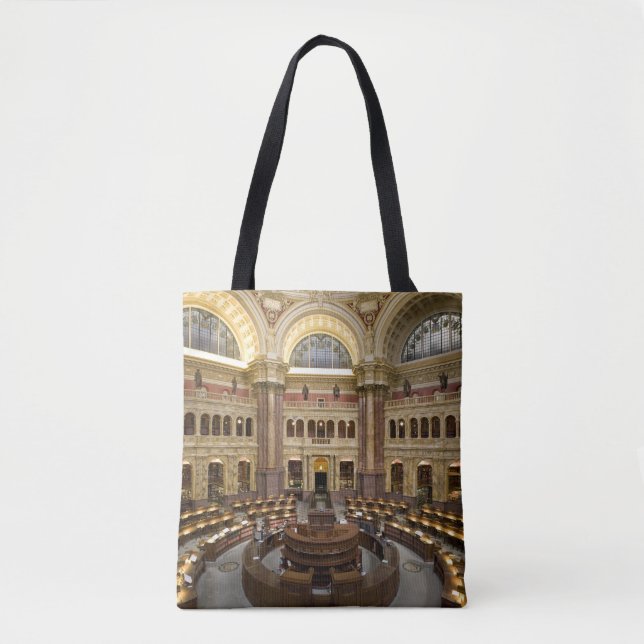 Bolso De Tela Biblioteca del Congreso (Anverso)