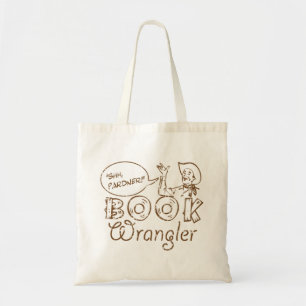 Bolso De Tela Biblioteca divertida del libro Cowboy