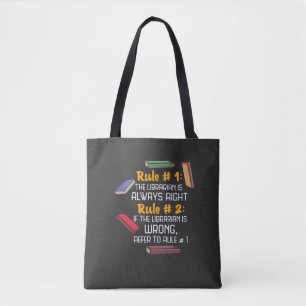 Bolso De Tela Bibliotecario