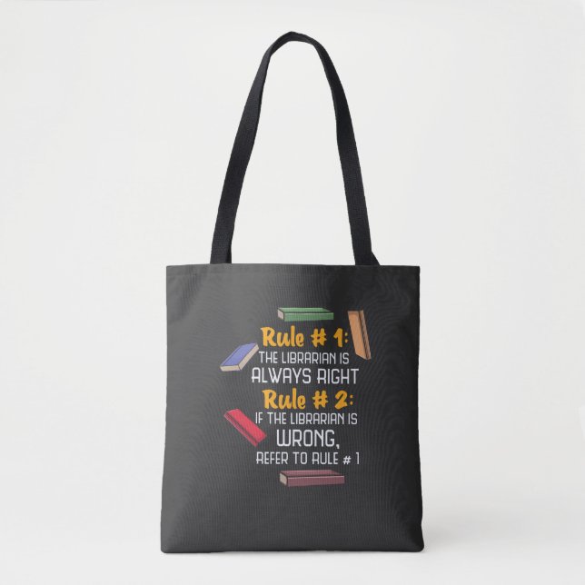 Bolso De Tela Bibliotecario (Anverso)