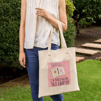 Bolso De Tela Bibliotecario gracioso