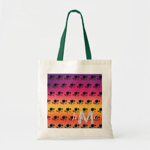 Bolso De Tela Bibliotecas de Libros de Nombres de Arcoíris de Ga