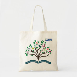 Bolso De Tela "Bibliotecas que ramifican hacia fuera" tote del