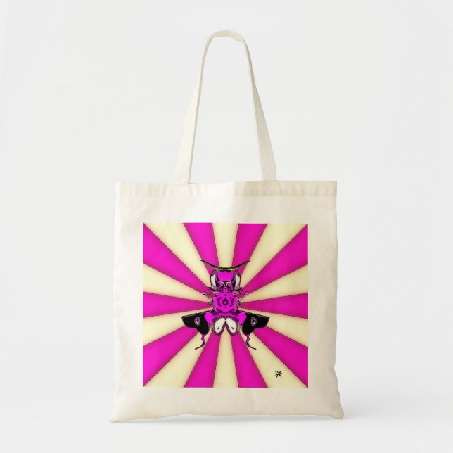 Bolso De Tela Bicho de Samurai (Frente)
