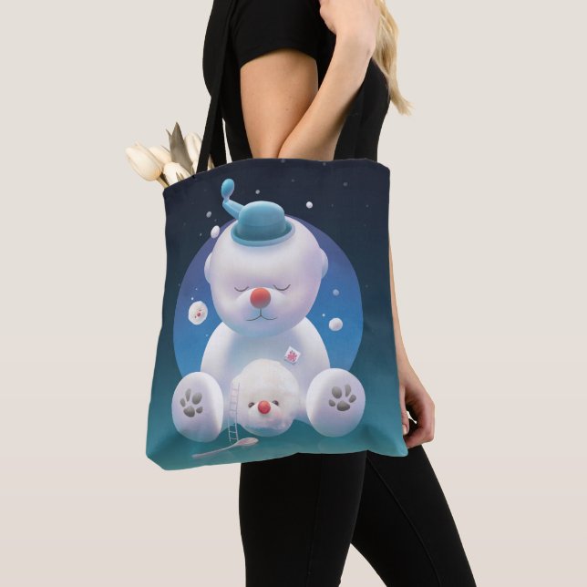 Bolso De Tela Bichon Ice Shaver Dreamland (Detalle)