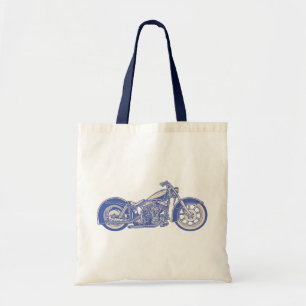 Bolso De Tela Bici 10-11 - azul