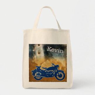 Bolso De Tela Bici en el metal