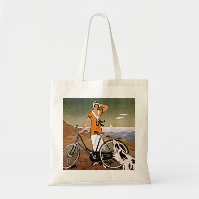 Bolso De Tela Bicicleta Ad, 1925 (Frente)