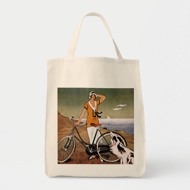 Bolso De Tela Bicicleta Ad, 1925 (Frente)