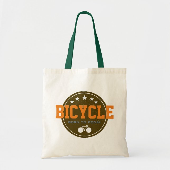 Bolso De Tela bicicleta = bicicleta (Frente)