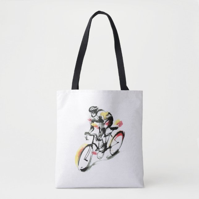 Bolso De Tela Bicicleta de carretera (Anverso)