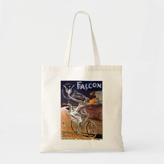 Bolso De Tela Bicicleta Falcon (Frente)