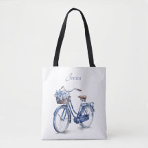 Bicicleta Floral Azul Delft Personalizada