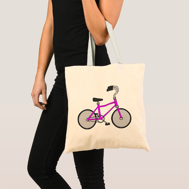 Bolso De Tela Bicicleta rosa (Subido por el creador)