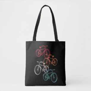Bolso De Tela Bicicletas coloridas