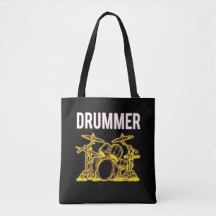 Bolso De Tela Bidones del músico del tambor