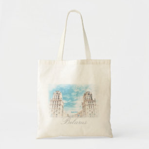 Bolso De Tela Bielorrusia Minsk Architecture Tote Bag