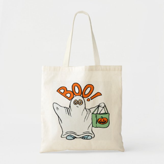 BOLSO DE TELA ¡BIEN! FANTASMA (Frente)