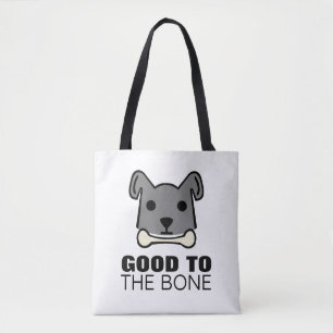 Bolso De Tela Bien para el Hueso, Perro