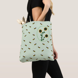 Bolso De Tela Bienenschwarm