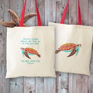 Bolso De Tela Bienvenida a Boda de texto de Personalizado de tor