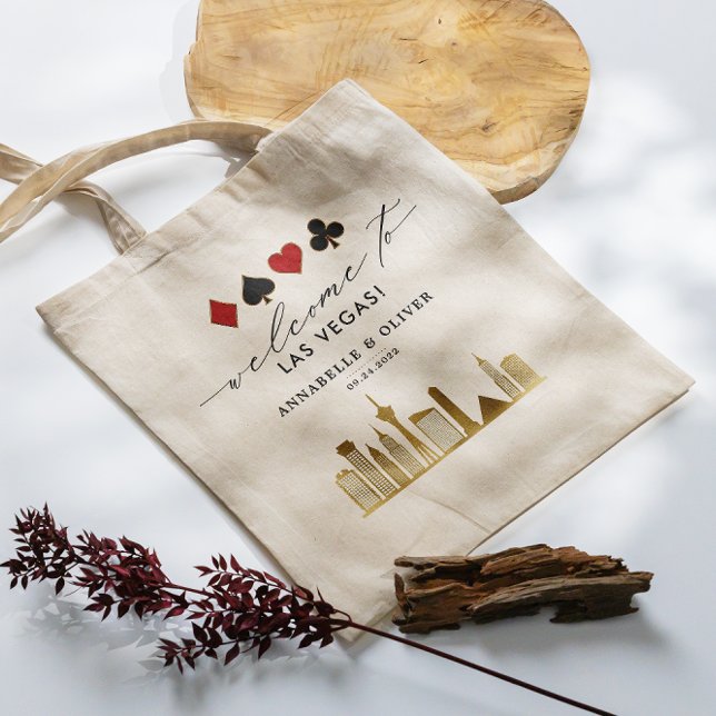 Bolso De Tela Bienvenida a la boda de destino de Las Vegas (Subido por el creador)