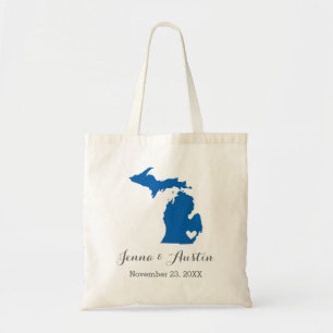 Bolso De Tela Bienvenida a Michigan Boda
