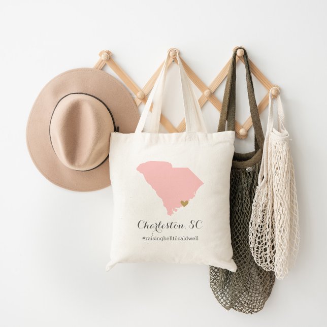 Bolso De Tela Bienvenida Boda de Carolina del Sur (Subido por el creador)