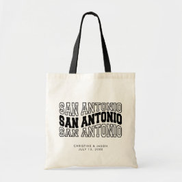 Bolso De Tela Bienvenida Boda de San Antonio