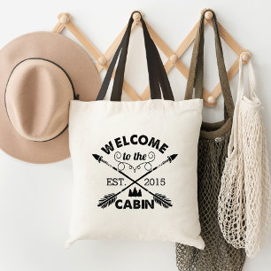 Bolso De Tela Bienvenido a la Cabina Flechas rusas