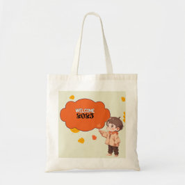 BOLSO DE TELA BIENVENIDOS 2025