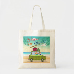 Bolso De Tela Bienvenidos a la playa