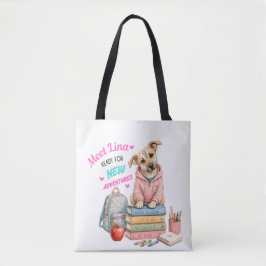 Bolso De Tela ¡Bienvenidos a las Aventuras Escolares de Lina!