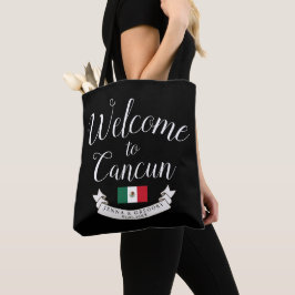 Bolso De Tela Bienvenidos a México | Personalizado de bodas de d