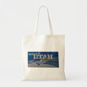 Bolso De Tela Bienvenidos a utah