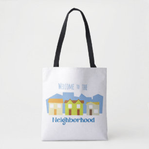 Bolso De Tela Bienvenidos al barrio