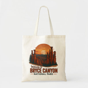 Bolso De Tela Bienvenidos al Embroidery Bryce Canyon National US