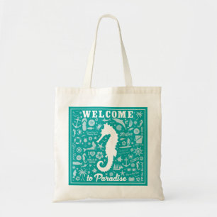 Bolso De Tela Bienvenidos al paraíso
