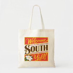 Bolso De Tela Bienvenidos Al Sur