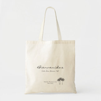 Bolso De Tela Bienvenidos Cabo México Destination Tote Bag