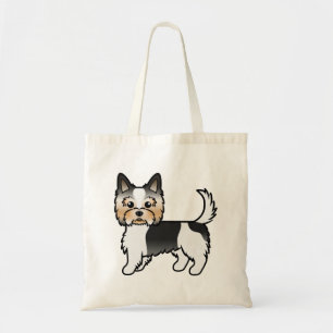 Bolso De Tela Biewer Terrier Biewer Yorkshire Terrier Perro Lind