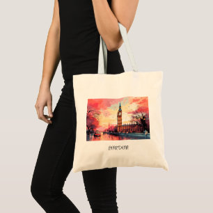 Bolso De Tela Big Ben en Londres