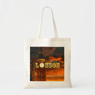 BOLSO DE TELA BIG BEN LONDON