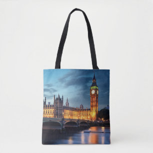 Bolso De Tela Big Ben, Londres.